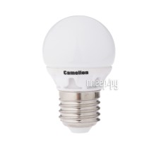 Лампа сетодиодная Camelion Led4-G45/830/E27 4-40вт тёплый свет